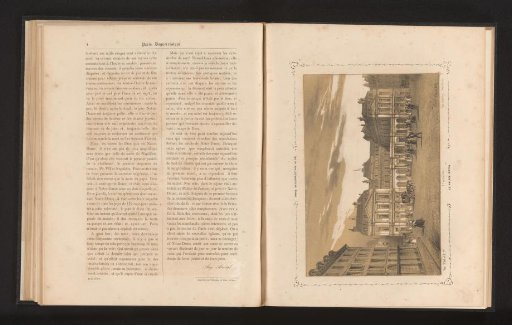 View of the Palais-Royal in Paris