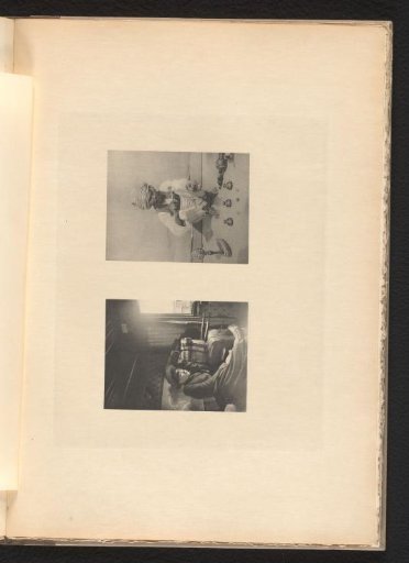Woman in a train compartment