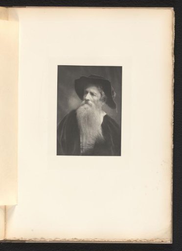 Portrait of an unknown man with a hat