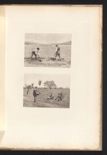Field workers resting
