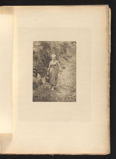 Portrait of an Unknown Girl with a Jug in Her Hand