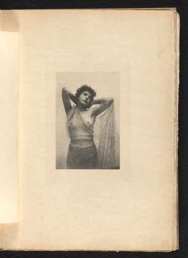 Portrait of an Unknown Woman with a Transparent Cloth Around Her Upper Body