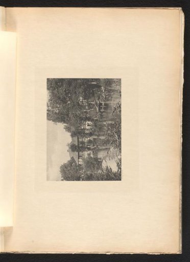 View of a House on the Bank of the Thiou