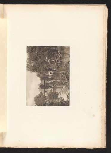 View of a House on the Bank of the Thiou
