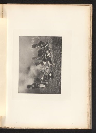 Soldiers Camping at an Outpost