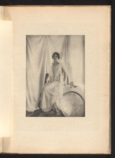 Portrait of an Unknown Woman in a Partially Sheer Dress