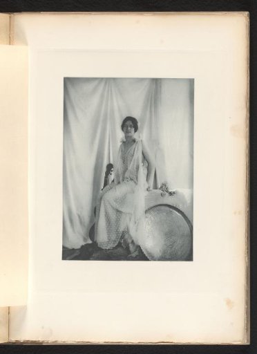 Portrait of an Unknown Woman in a Partially Sheer Dress