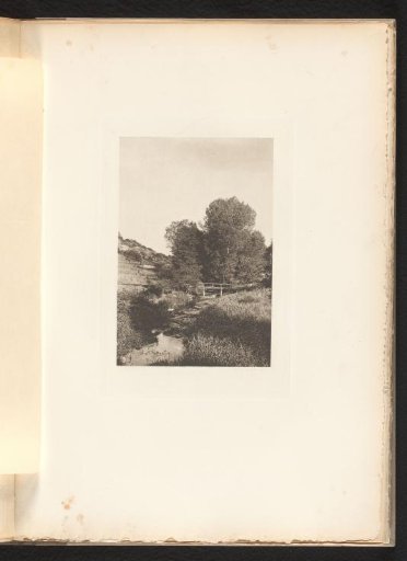 Landscape with Stream and Bridge near Moret