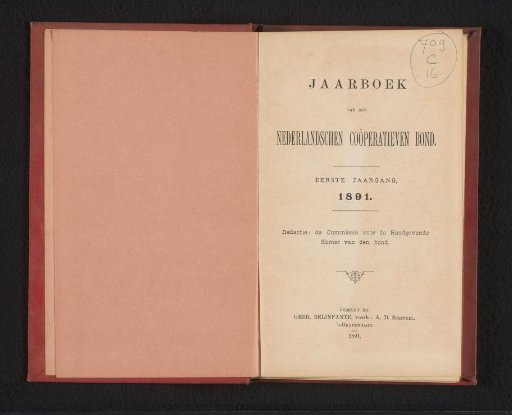 Yearbook of the Dutch Cooperative Union
