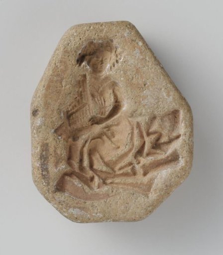 Mold for a relief with Cecilia