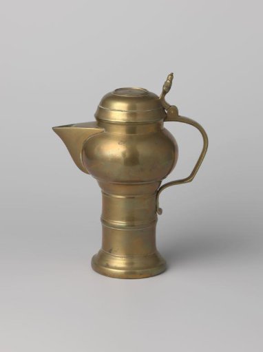 Jug with two acorns on the thumb grip