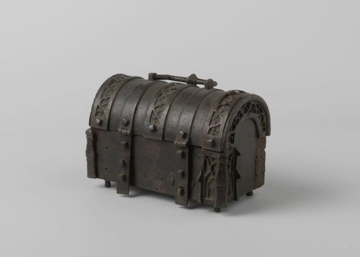 Small iron chest
