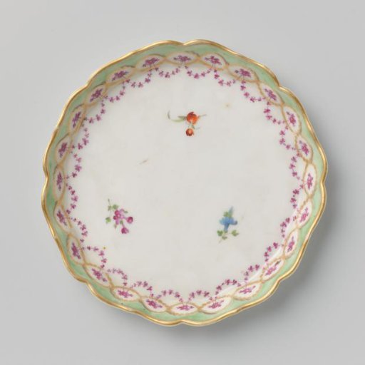 Teapot of a tea service