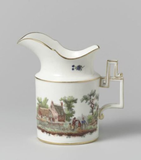 Teapot and milk jug