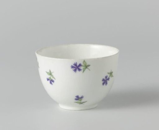 Cup, painted with cornflowers