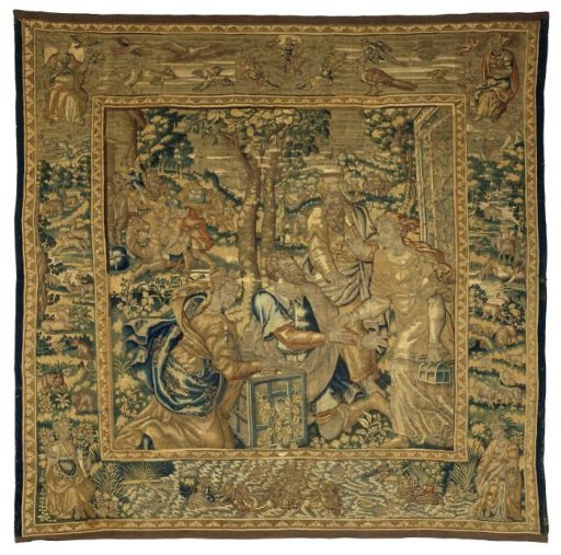Eliezer Presents Gifts to Rebekah
