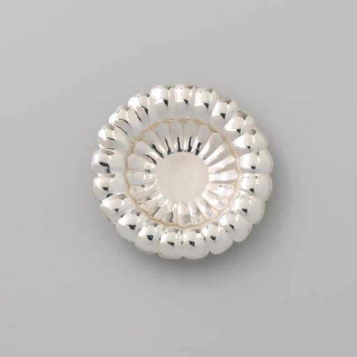 Silver Pleated Dish