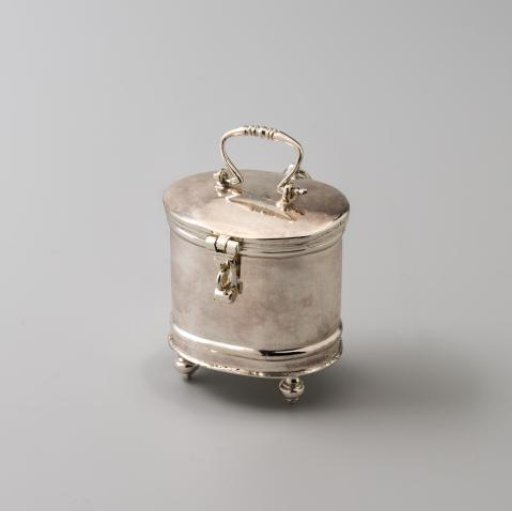 Silver Drum or Canister