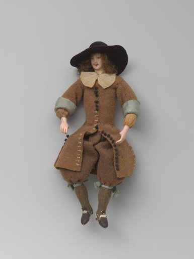 Doll, representing a gentleman