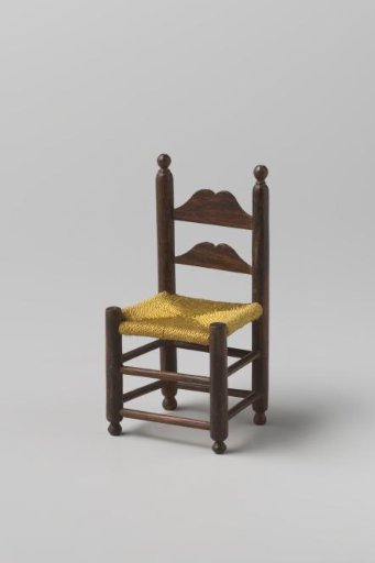 Chair of walnut