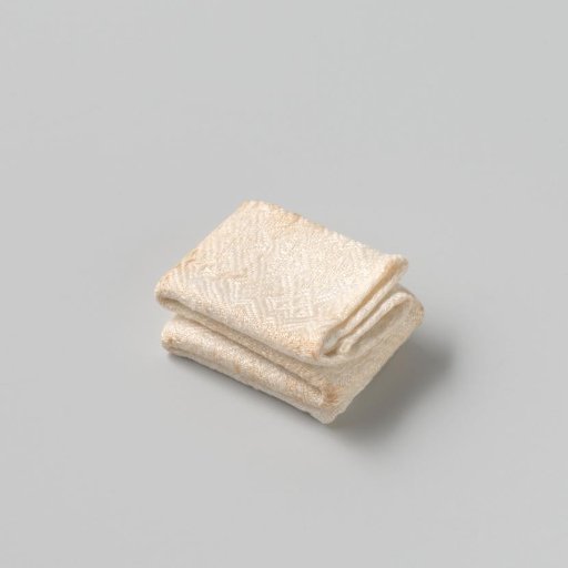 Napkin, damask with a pelican pattern