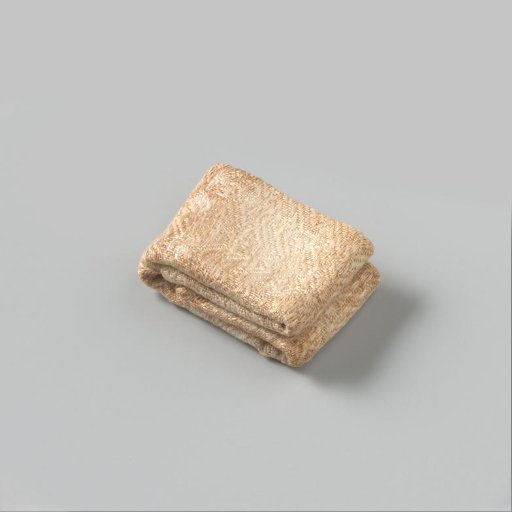 Napkin, damask with a pelican pattern