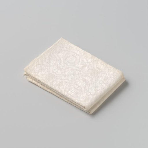 Tablecloth, damask with a pelican pattern