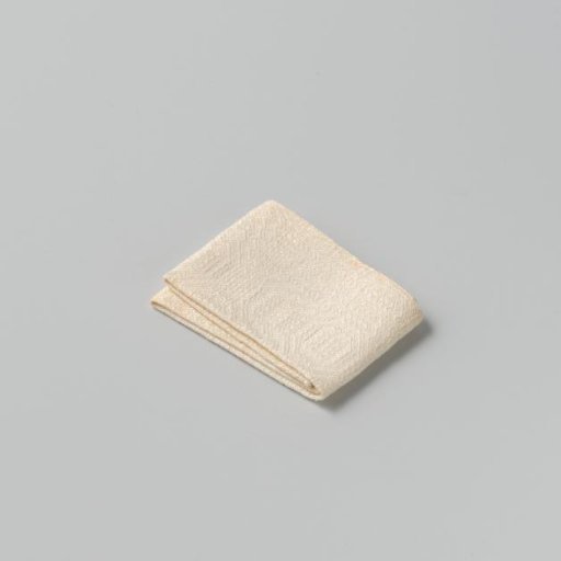 Towel, damask with a pelican pattern