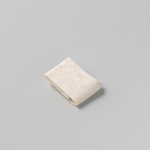 Napkin, linen damask with a pelican pattern