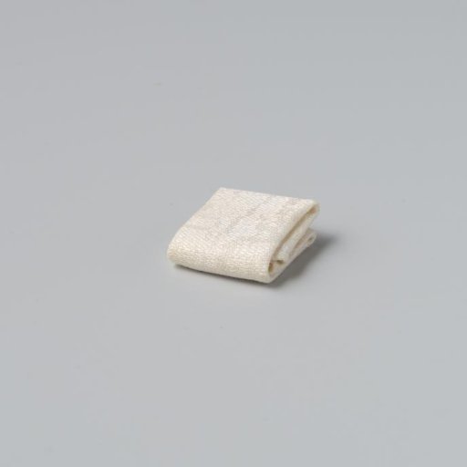 Napkin, linen damask, with the text: 'Overijssel' and 'Gro'
