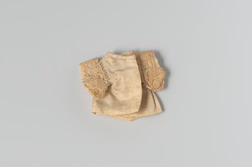 Jacket of cream-colored silk
