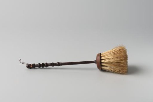 Chamber broom of rosewood and boar's hair