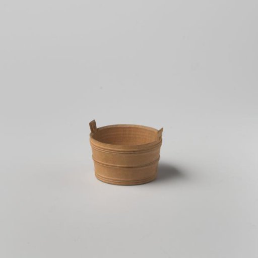 Wash tub of maple wood