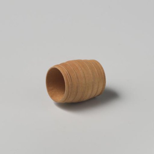 Vat or cask, turned from maple wood
