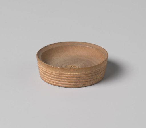 Basin, turned from maple wood