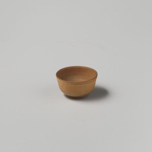 Bowl, turned from maple wood