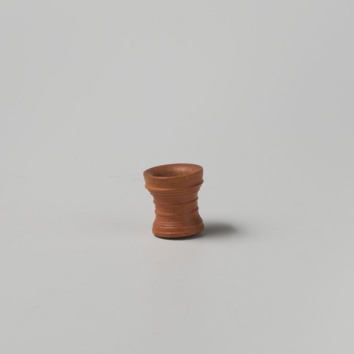 Spindle, turned from maple wood