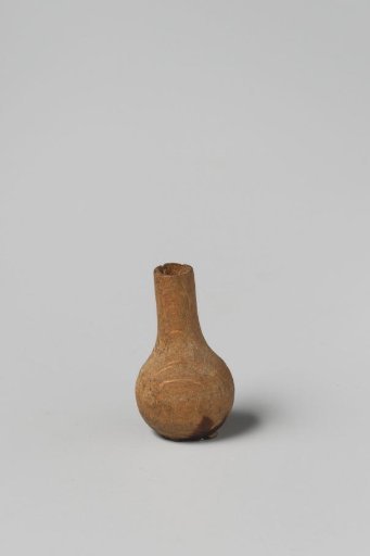 Bottle, turned from maple wood