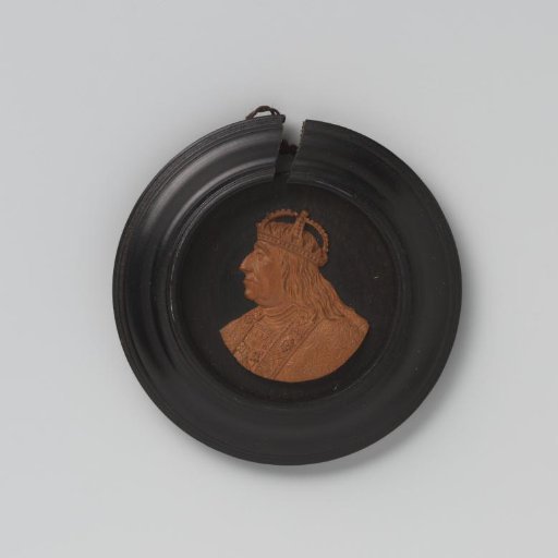 Relief with portrait of an emperor