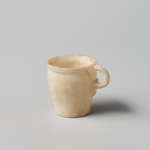 Milk jug of alabaster