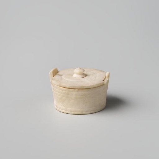 Butter pot of alabaster