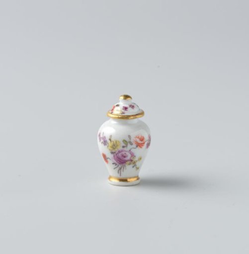 Lidded vase