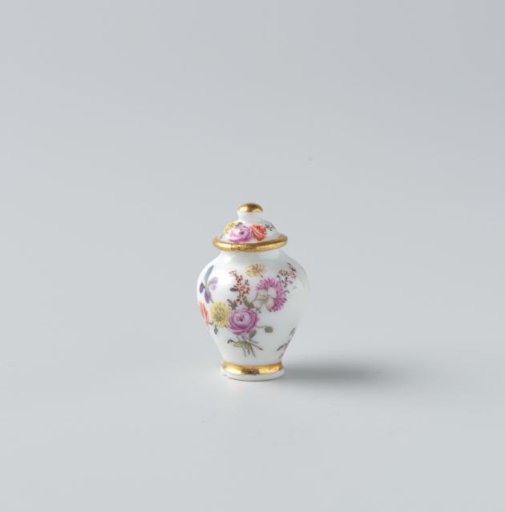 Lidded vase