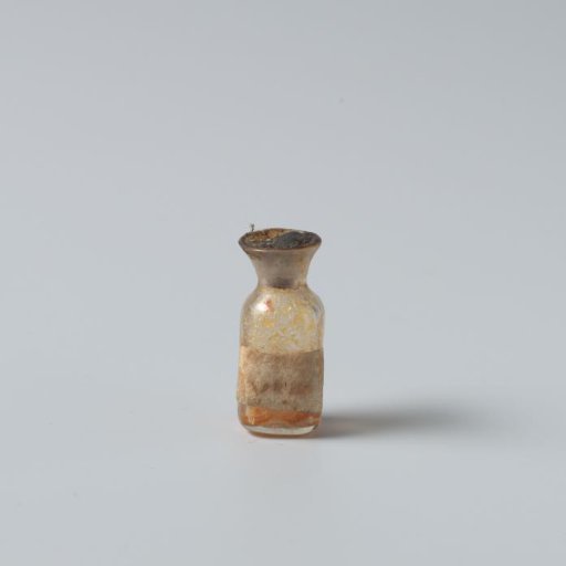 Storage bottle with a square body