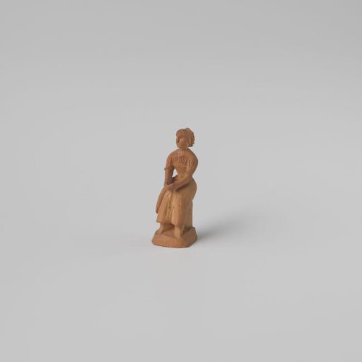 Statue of a seated woman