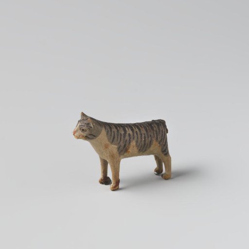 Cat, grey with black stripes