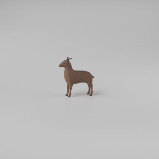 Brown goat