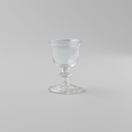 Goblet, with a bell-shaped bowl and stem with a knop