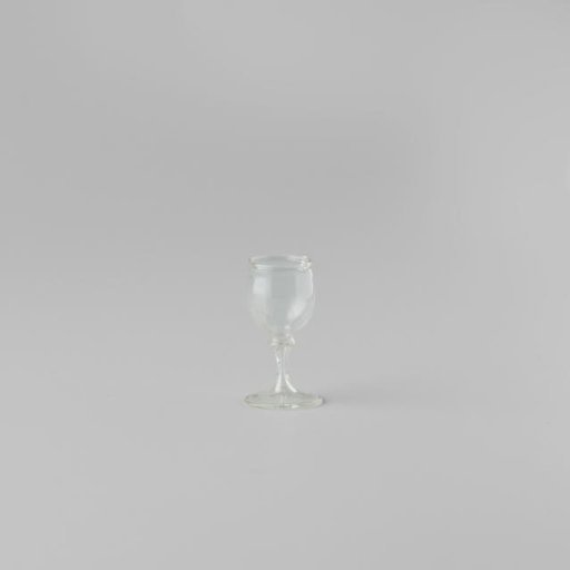 Goblet, with a round bowl on a stem with a knop