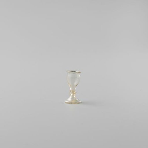 Goblet, with a bowl continuing into the stem